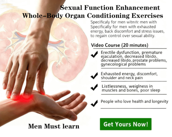 Men Must Learn: Sexual Function Enhancement - Whole-Body Organ Conditioning Exercises